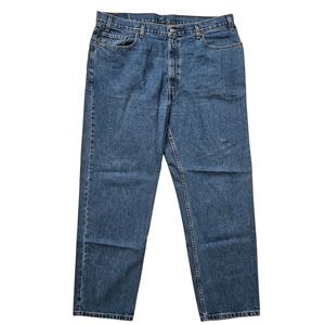 Vintage Levi's (Mens 42x32) Relaxed Straight Leg Blue Denim Jeans Mexico Made‎